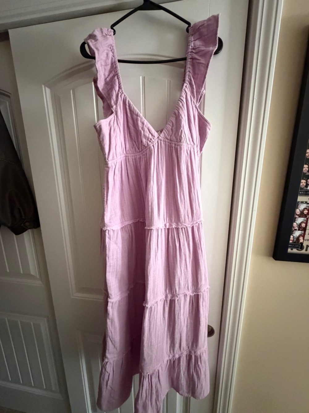 Roxy Sleeveless Pink Tiered Maxi Dress - Lightweight Summer Style